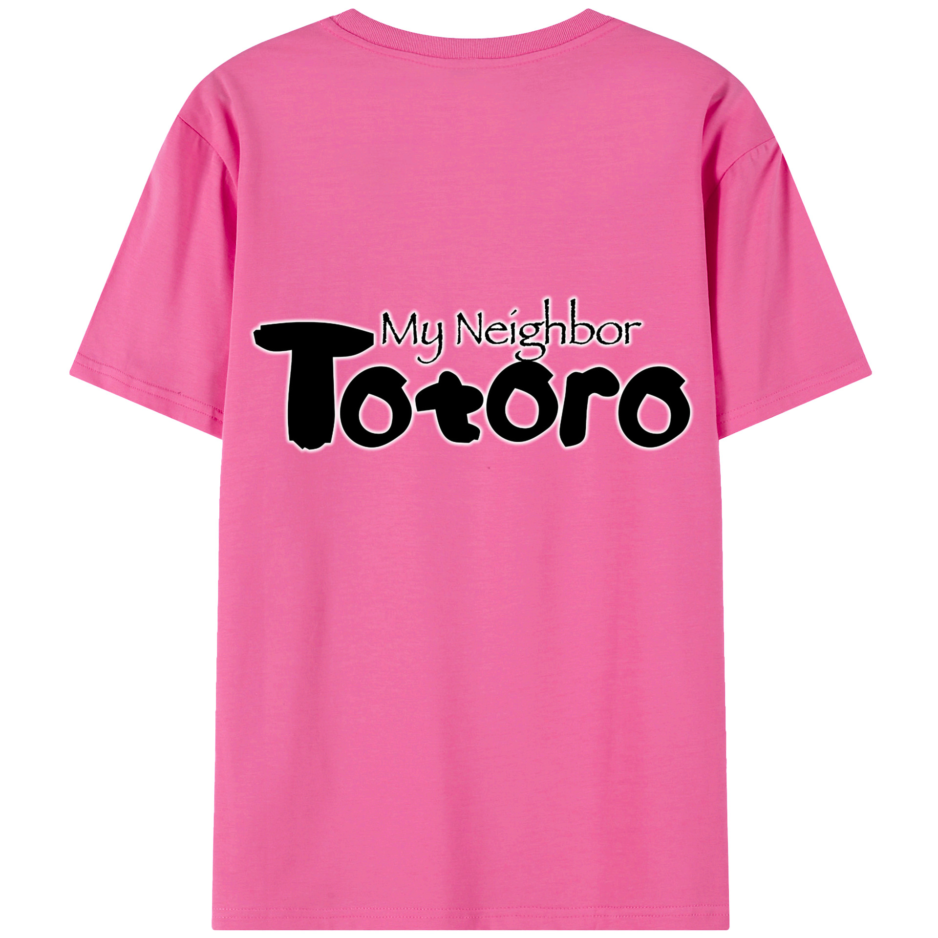 （画像用） となりのトトロ 草壁メイ 草壁サツキ My Neighbor Totoro Satsuki Kusakabe Mei Kusakabe レディース半袖Tシャツ(バックプリント)